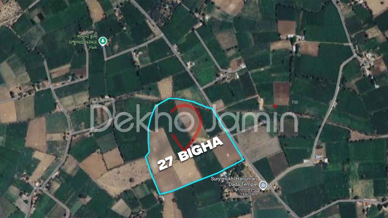 27 Vigha Land Sale Shamsherpura Deesa