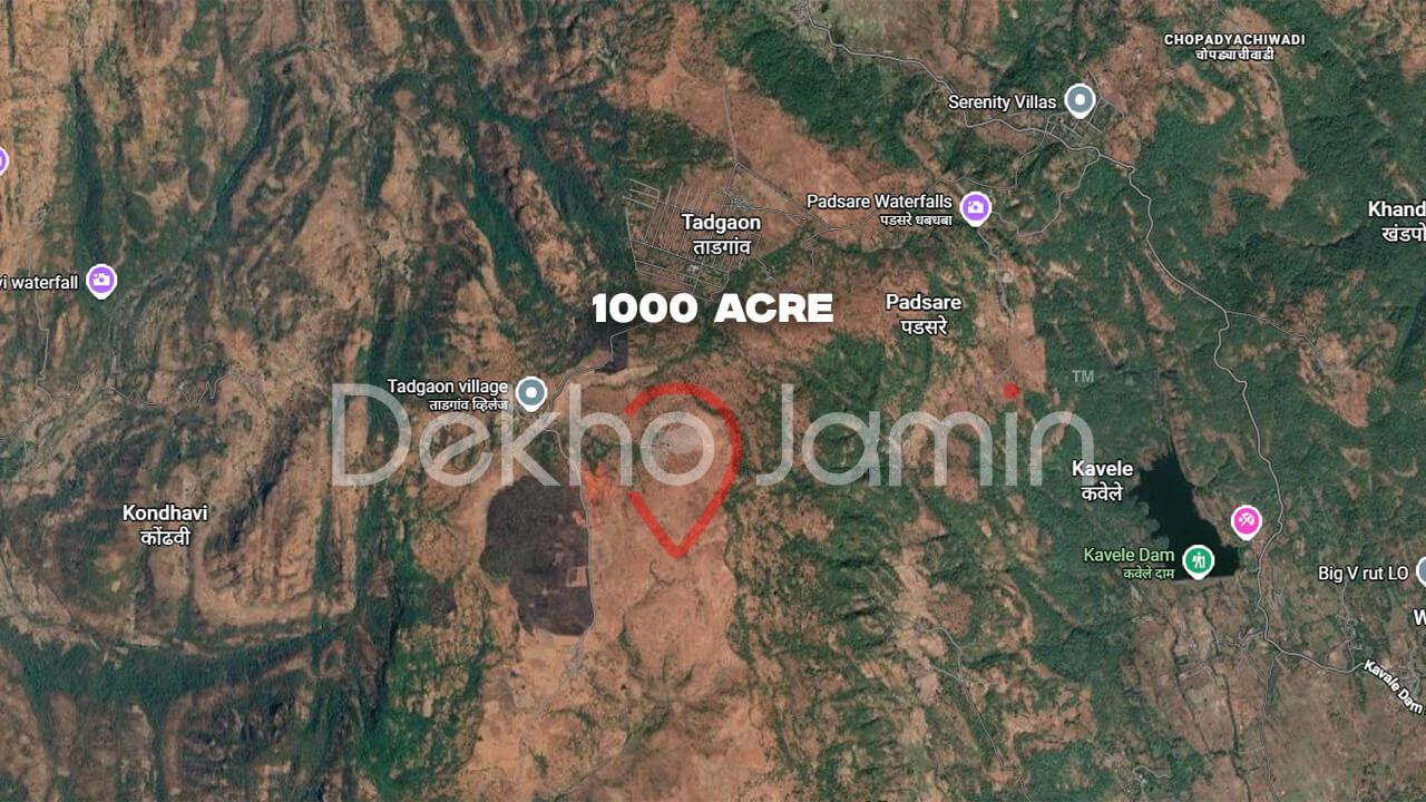 1000 Acre Land for Sale in Maharashtra