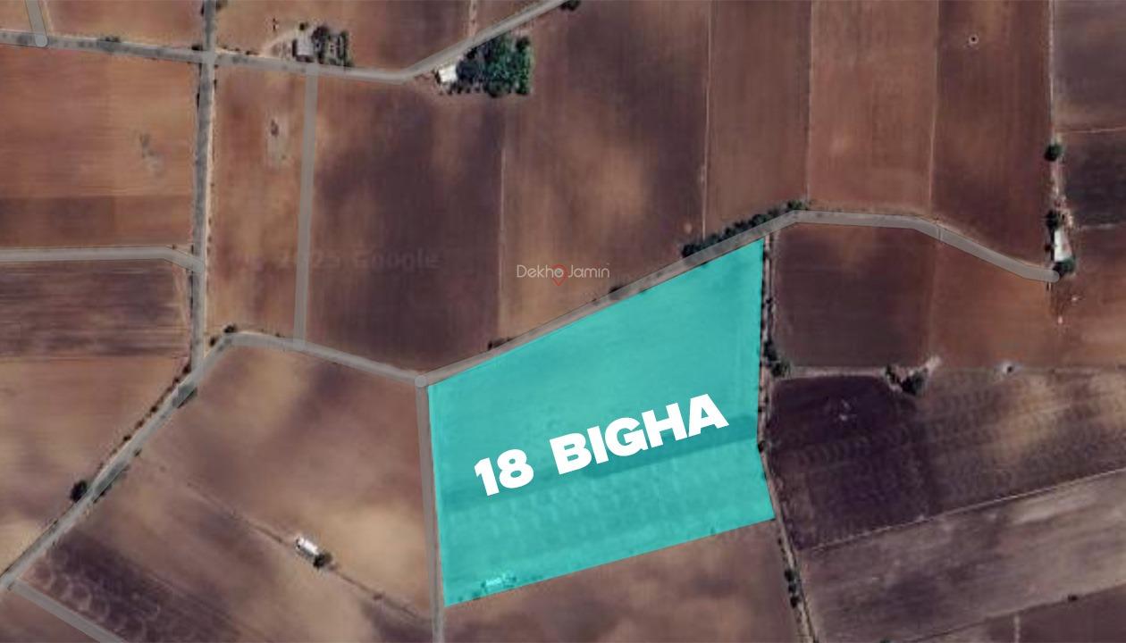 18 Vigha Agriculture Land For Sale In Shergadh Near Keshod