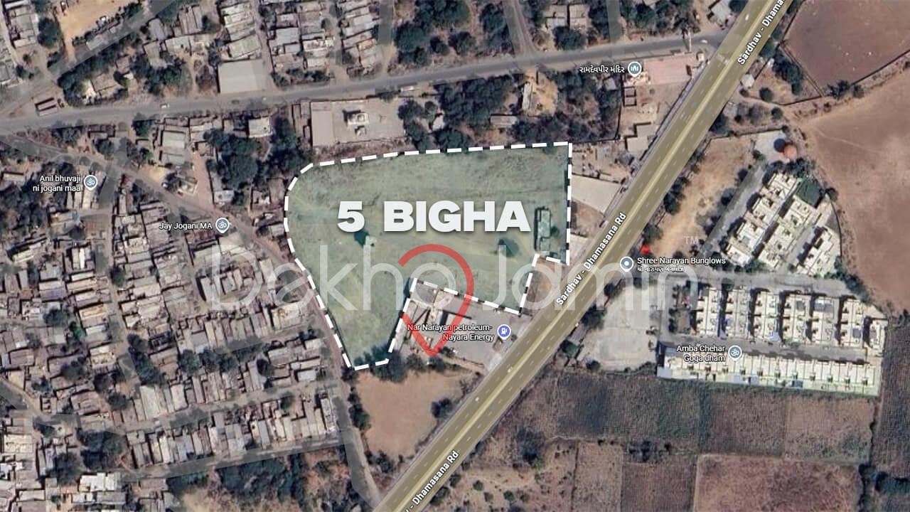 Land for Sale in Dhamasana Kalol