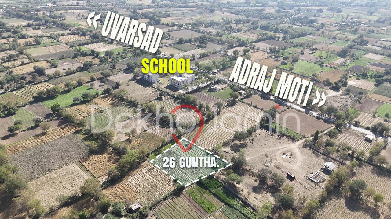 26 Guntha Land for Sale in Adraj Moti