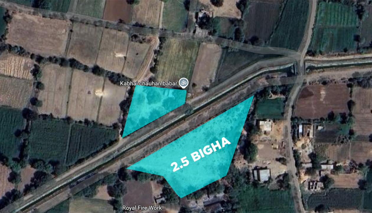2.5 Bigha Agriculture Land for Sale in Vanch