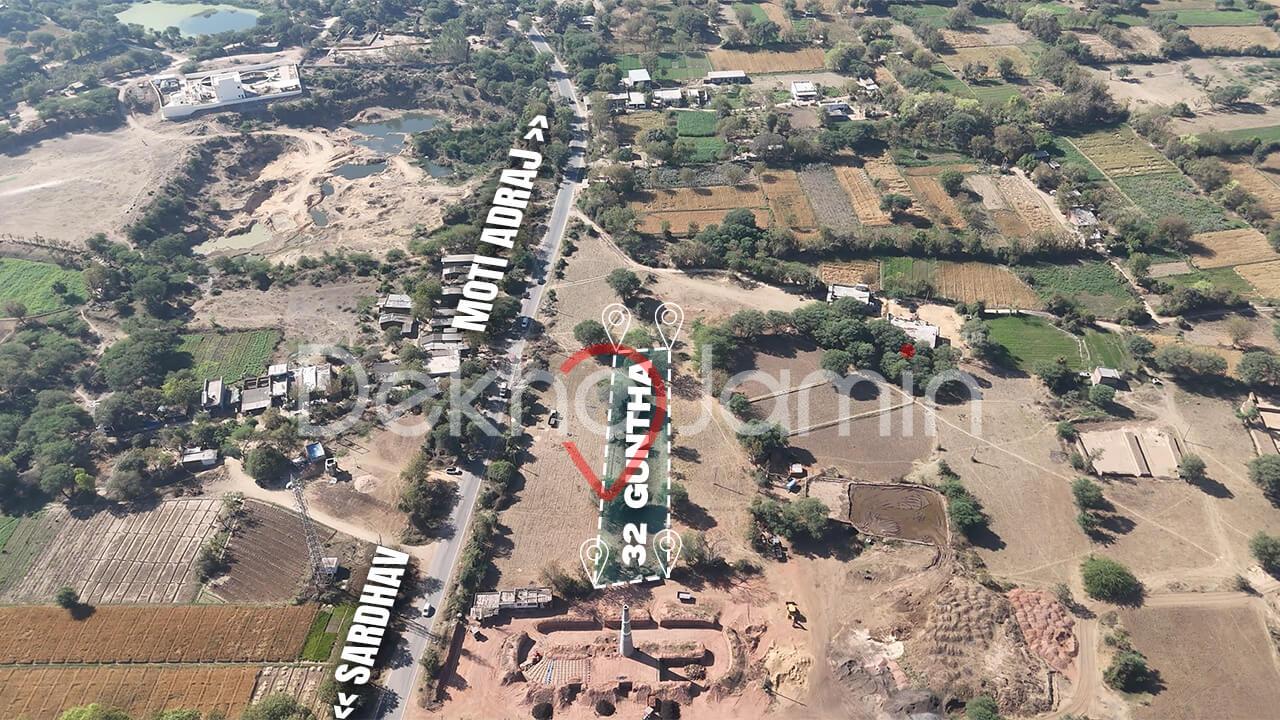 32 Guntha Land for Sale Adraj