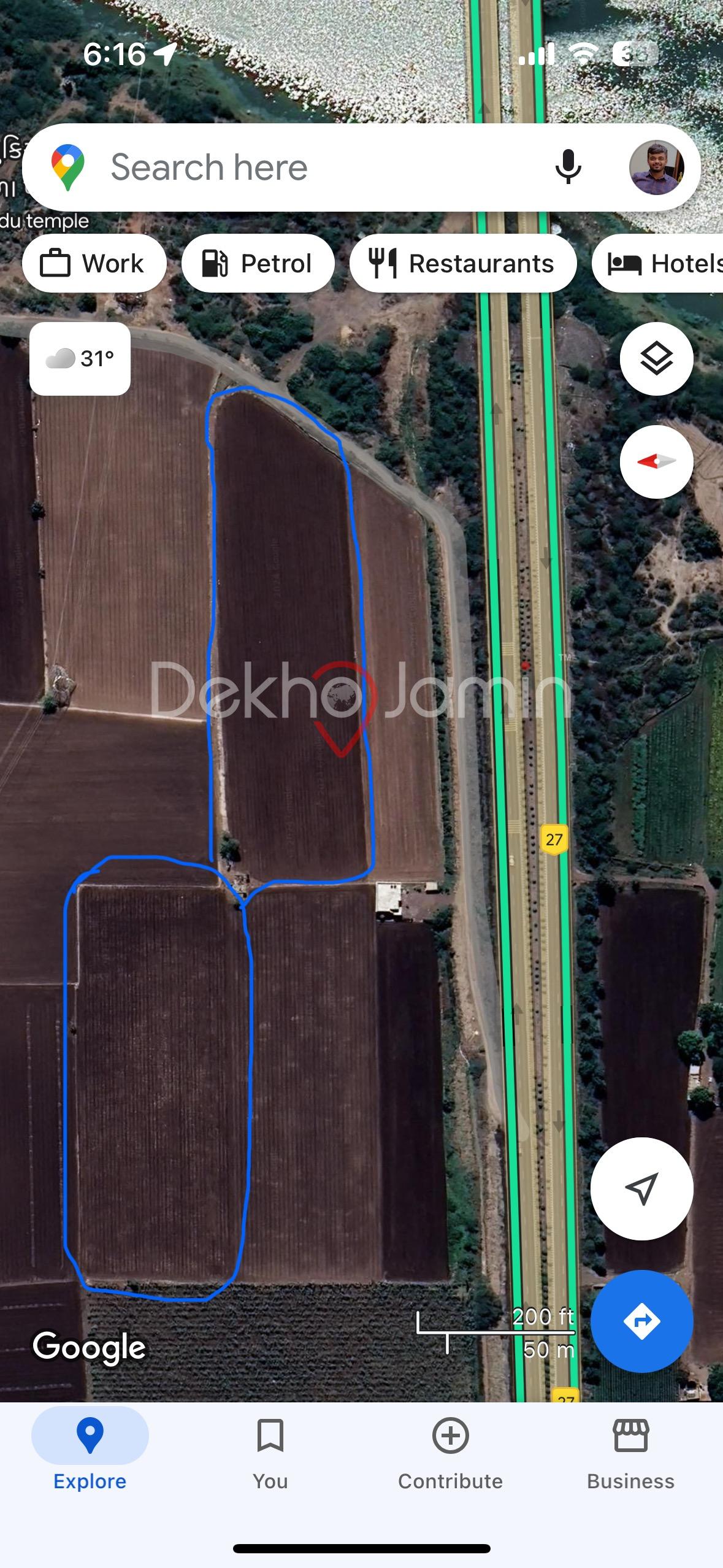 12 Bigha agricultural land for sale in dhoraji