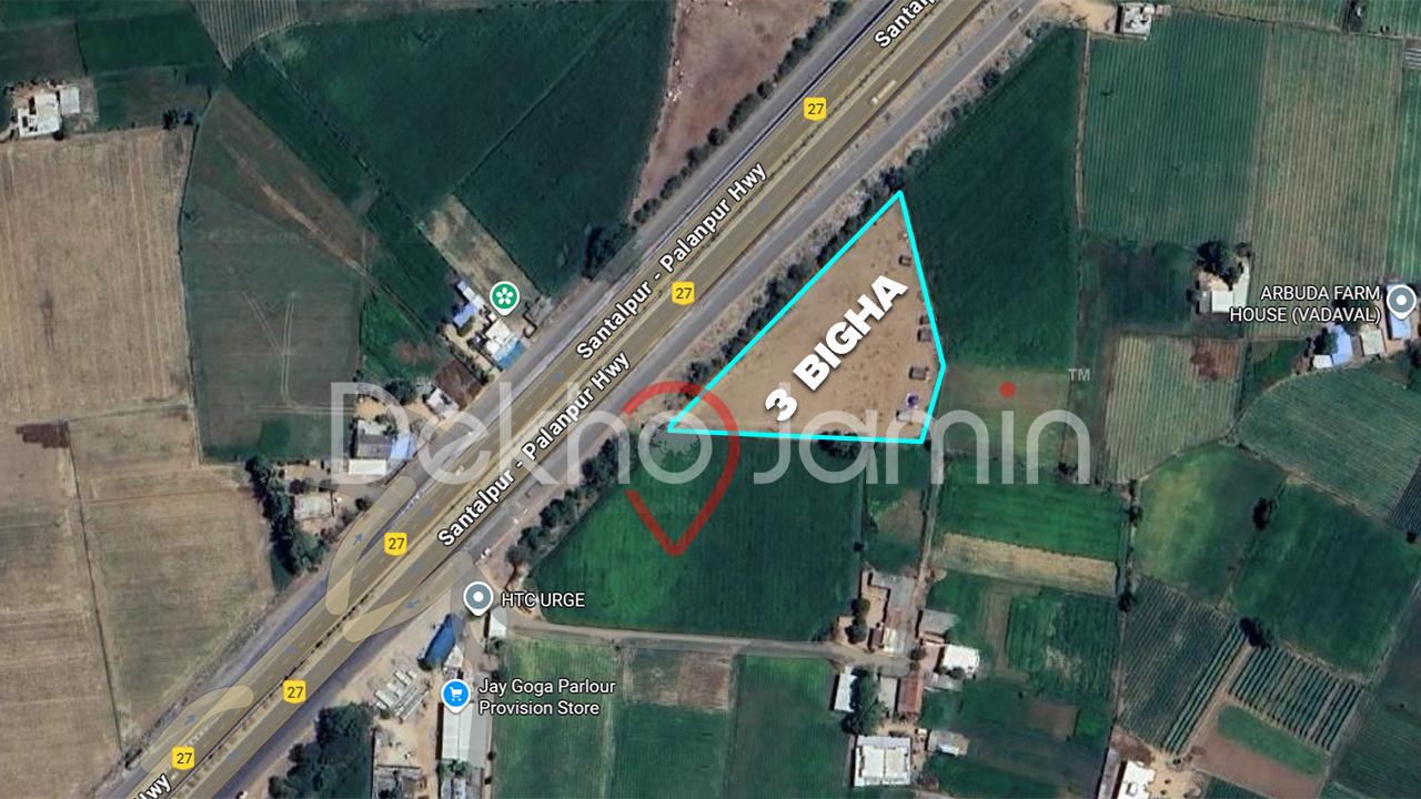3 Vigha Land Sale Vadaval Deesa