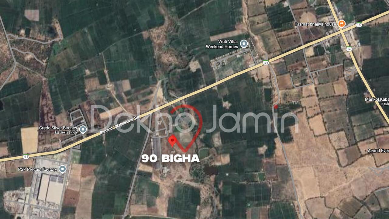 Land Parcle for Sale in Mankol Sanand