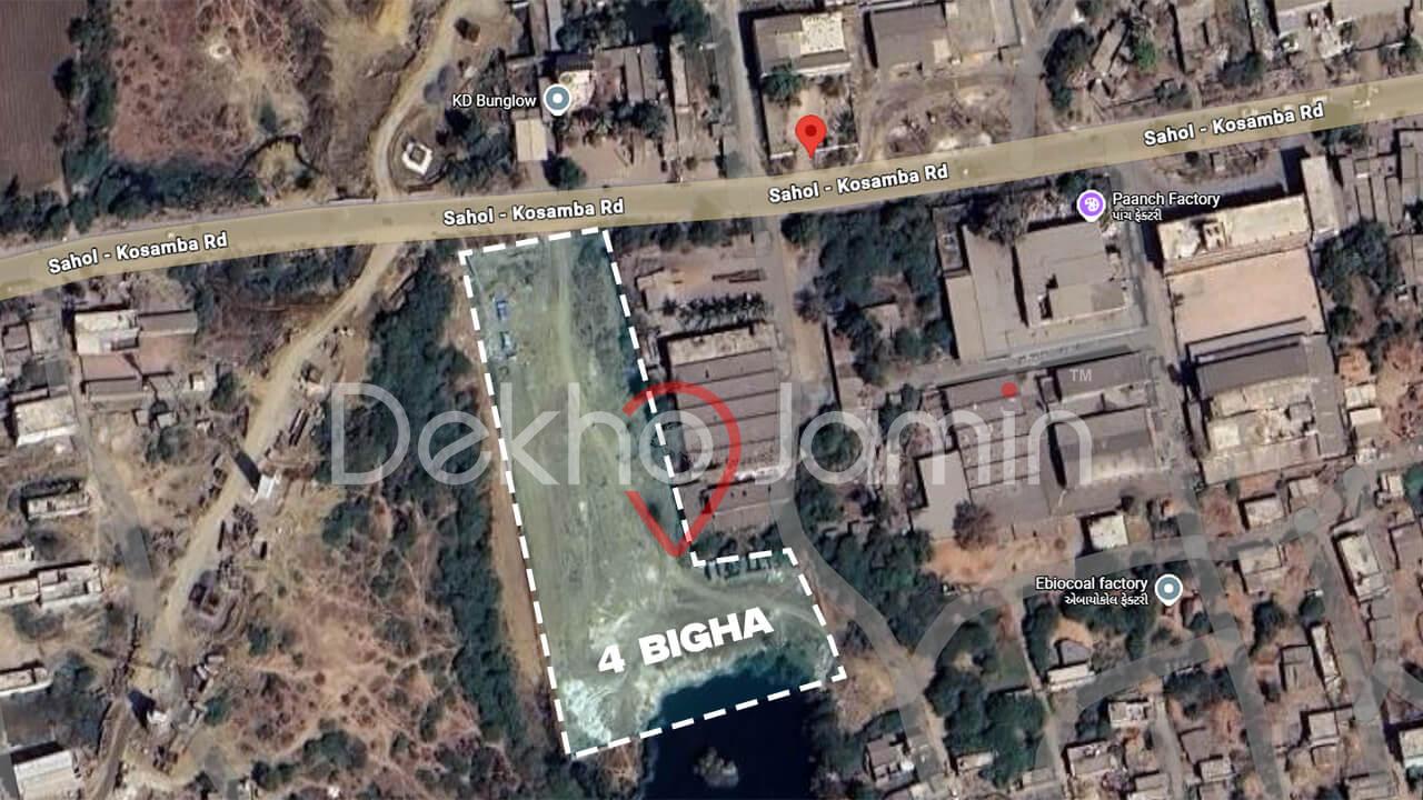 Industrial Plot Sale in Tarsadi Mangrol