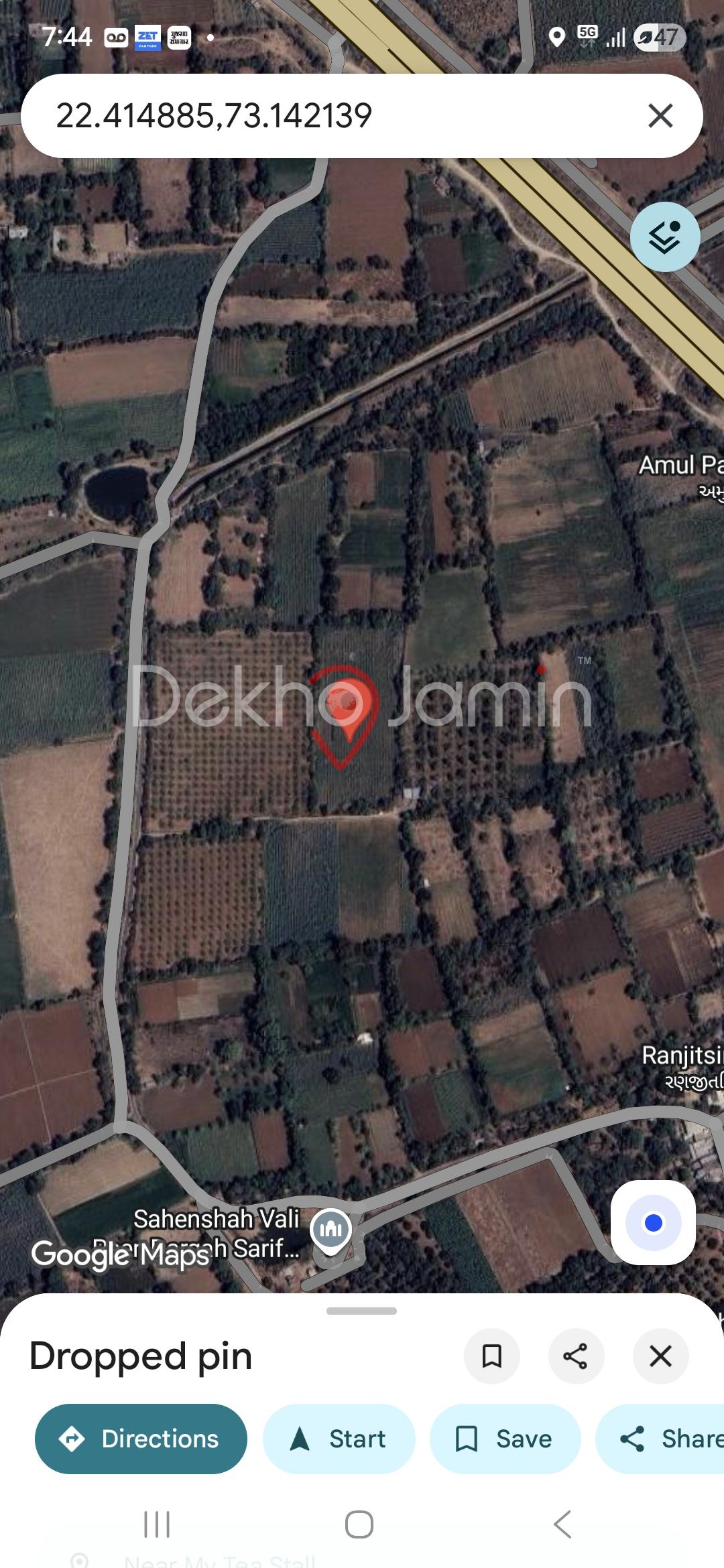4 Vigha Agricuter Land Padmala
