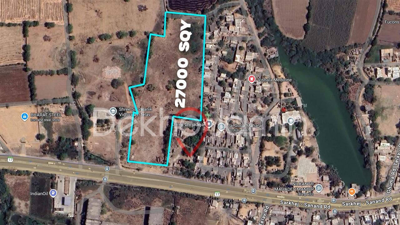 Land For Sale Telav Sarkhej To Sanand Road