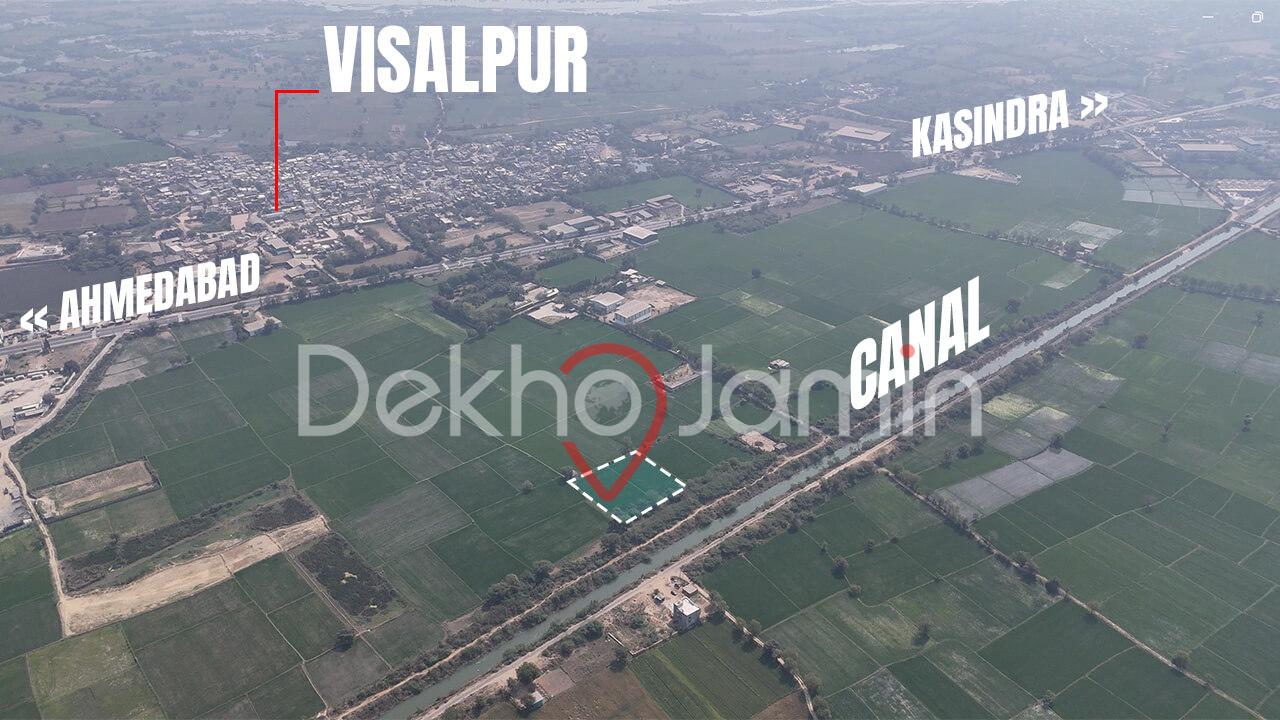 Land for Sale Near Visalpur Canal