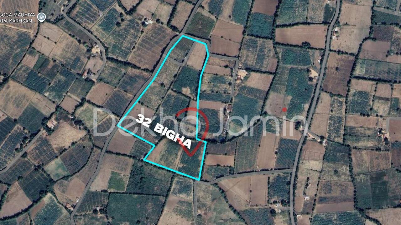 32 Vigha Agriculture Land For Sale In Bhem Bordi Bhabhar