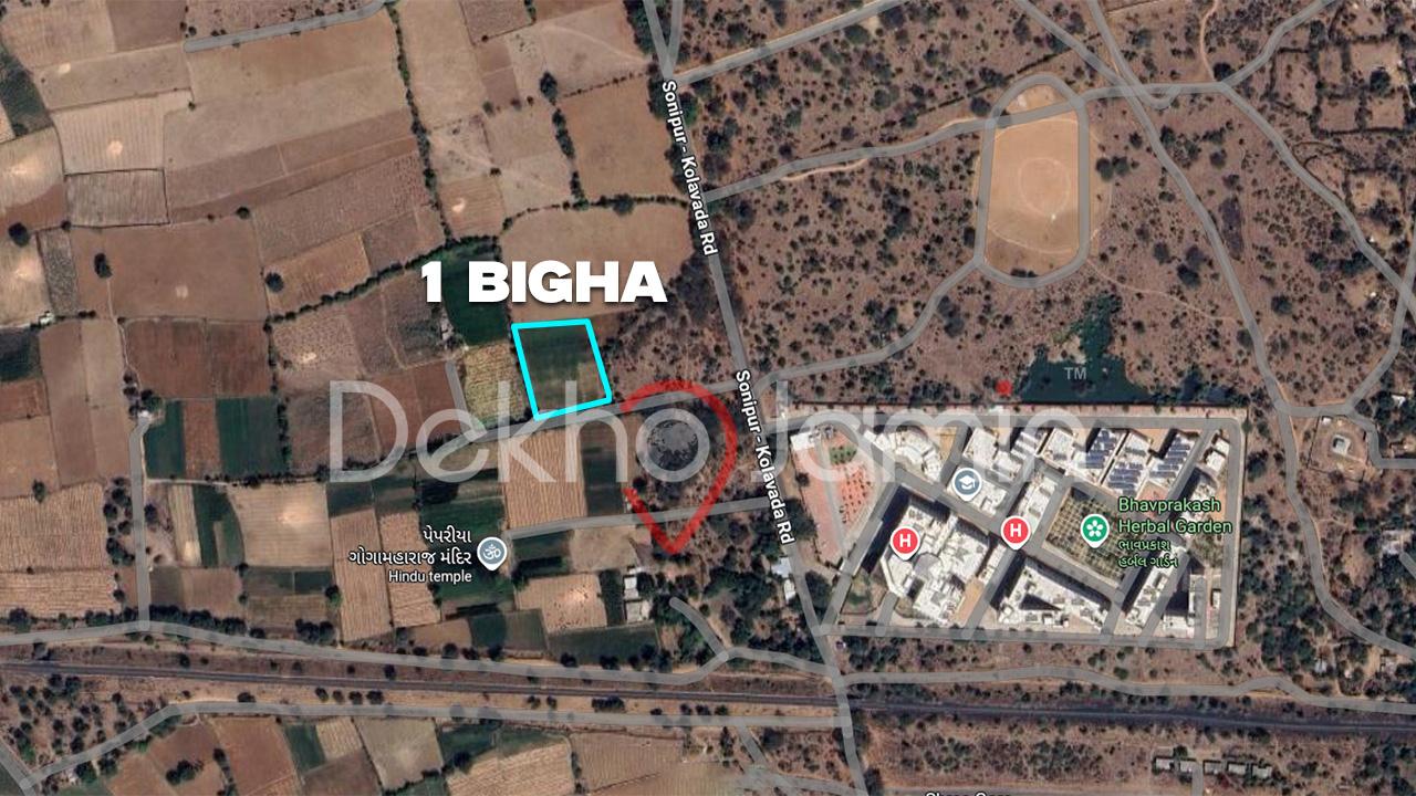 1 Vigha Land Sale Kolavda Gandhinagar