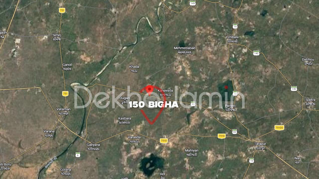Land Parcle for Sale in Vataman Dholka