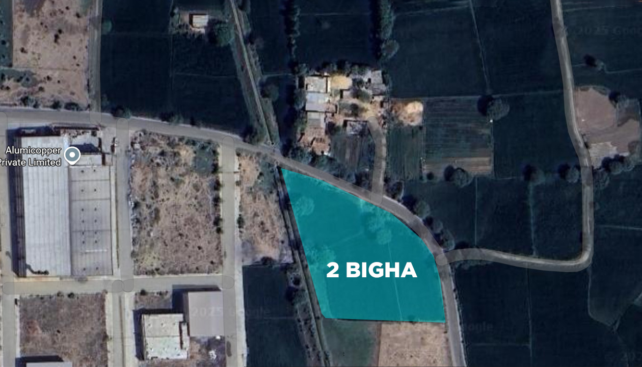 2 Bigha Agriculture Land Sale Undrel road touch near Ahmedabad