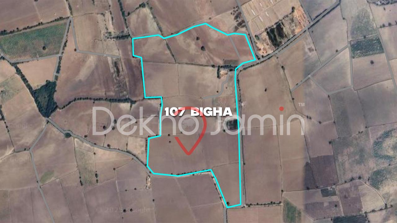 107 Vigha Agriculture Land Sale Shamserpura Sami