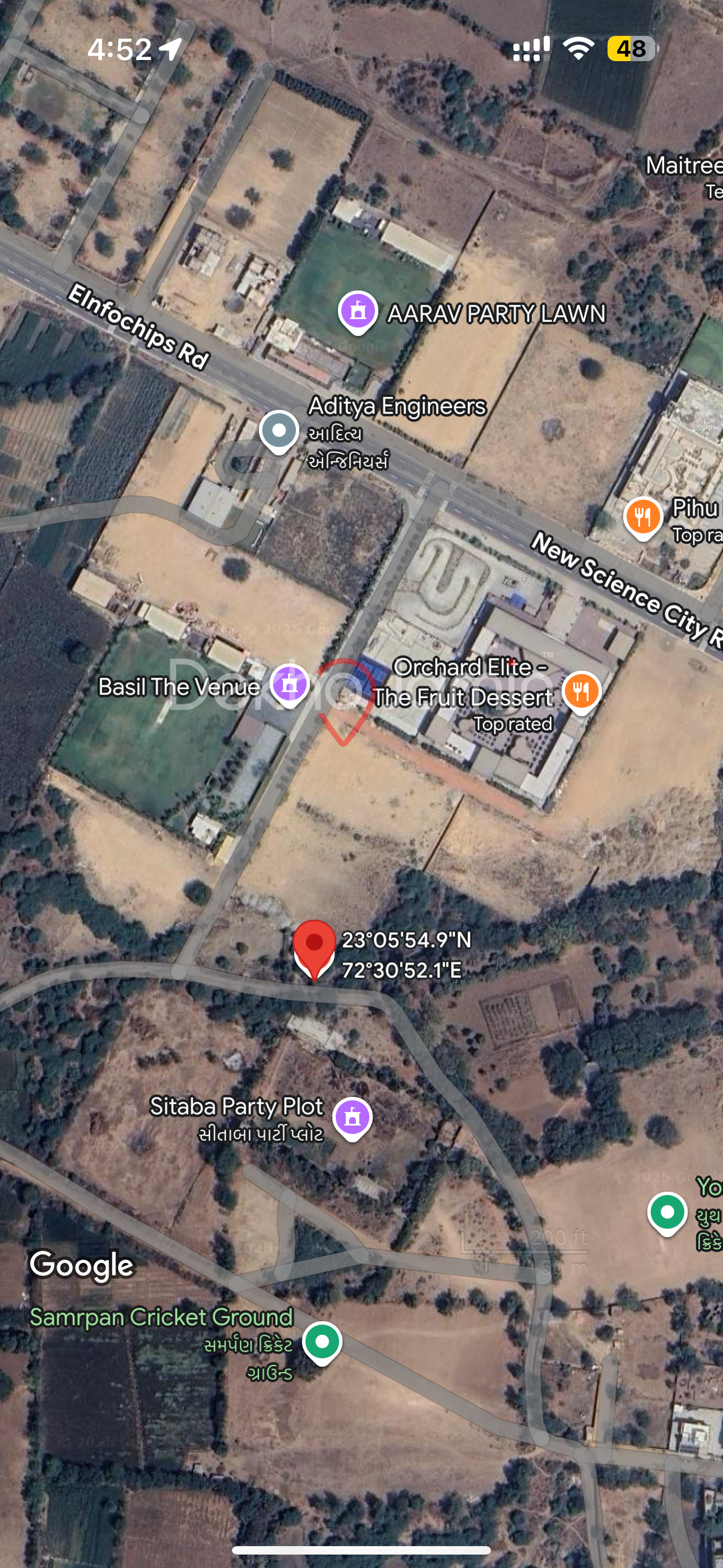 4600 yd. Land For sell at Science city.