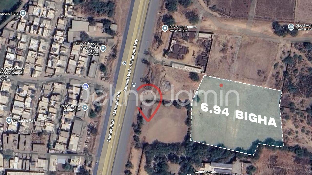 Land For Sale Zundal Adalaj Road