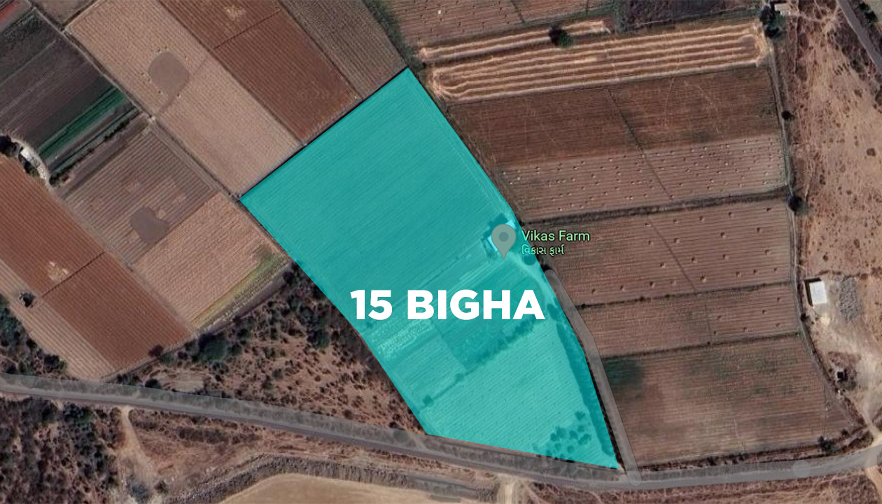 15 Bigha Agriculture Land Farm House Sale Analgadh Gondal Road Touch